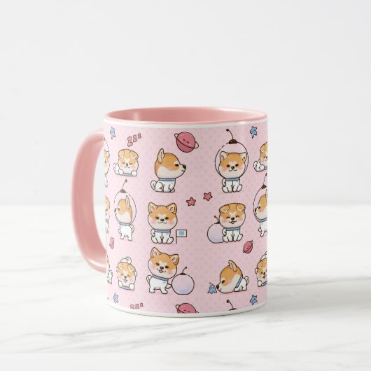 Cute Corgi Mug (Devant gauche)