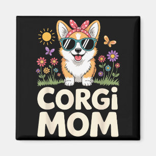 Cute Corgi-ontwerp voor vrouwen meisjes moeder hon Magneet