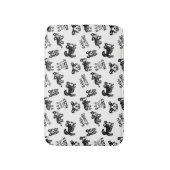 Cute Corgi Pattern Badmat (Voorkant Verticaal)