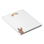 Cute Corgi | Personeel Notitieblok (Schuin)