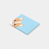 Cute Corgi Post-it® Notes (Schuin)