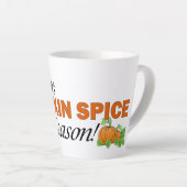 Cute Corgi Pumpkin Spice Latte Mok (Rechterhoek)