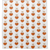 Cute Corgi Puppy Dog Douchegordijn (Voorkant)