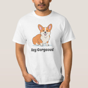 Cute Corgi Puppy Doodle T-shirt