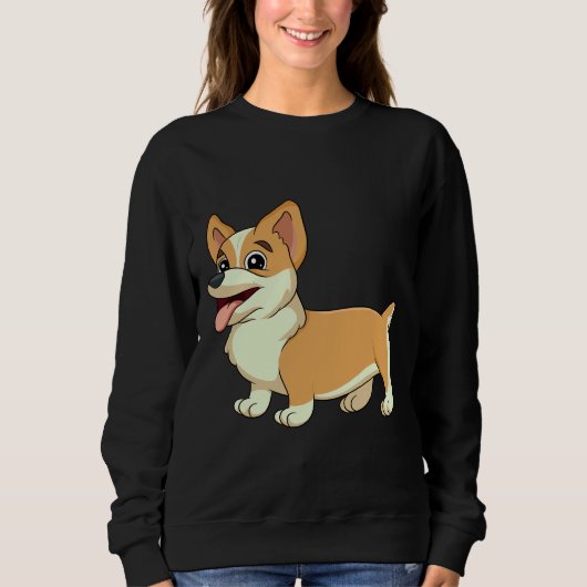 Cute Corgi Trui (Voorkant)