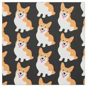 Cute Corgis van de Yard Stof