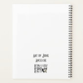 Cute Cosy Chat Planificateur quotidien (Dos)