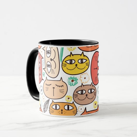 Cute & Cosy Mug pour votre café quotidien (Devant gauche)