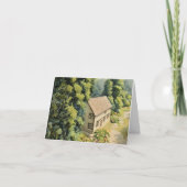 Cute Cottage - Carte Anniversaire (Devant)