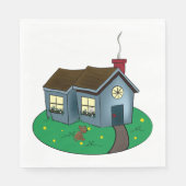 Cute Cottage Home Servet (Voorkant)