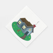 Cute Cottage Home Servet (Hoek)