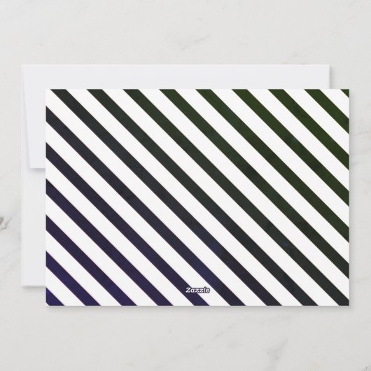 Cute couche et essuie-douche invitation (Dos)