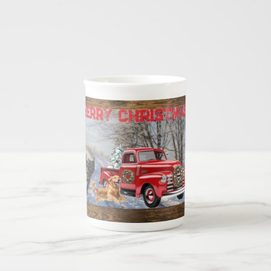 Cute Country Christmas Holiday Farm Specialty Mug  (Devant)