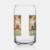 Cute Country rooster rise brille ferme (Gauche)