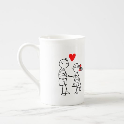 Cute Couple Mug - Personnalisable (Gauche)