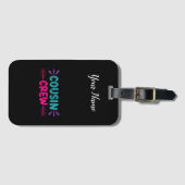 Cute Cousin Crew Bagagelabel (Voorkant (horizontaal))