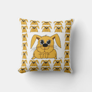Cute Coussin lapin gras