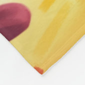 Cute couverture en polaire Turquie Thanksgiving (Coin)