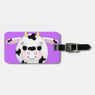 Cute Cow Bagagelabel