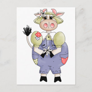 Cute Cow Briefkaart