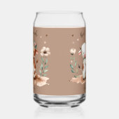 Cute Cow Meilleurs amis Hug Floral Art (Gauche)