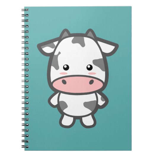 Cute Cow Notitieboek (Voorkant)