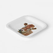 CUTE COW PAPIEREN BORDJE (Gebogen)