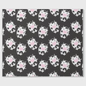 Cute Cow Pattern Cadeaupapier (Vlak)