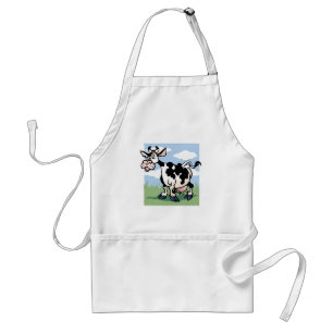Cute Cow Standaard Schort