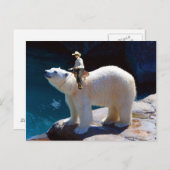 Cute Cowboy Briefkaart (Voorkant / Achterkant)