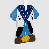 Cute Cowboy Personalized Ornament (devant)