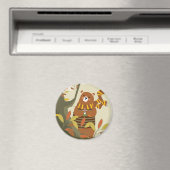 Cute Cozy Beer Magneet (Insitu (Vaatwasser))