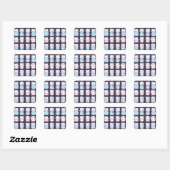 Cute cozy winter stickers  (Feuille)