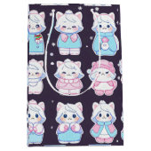 Cute cozy winter stickers  medium cadeauzakje (Voorkant)