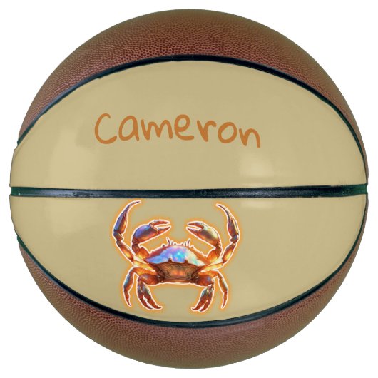 Cute Crab Basketbal (Voorkant)