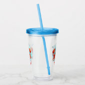 Cute Crab Name Kinder Acryl Drinkbeker (Links)