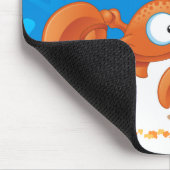 Cute Crab Ocean Aquatic Mousepad Muismat (Hoek)