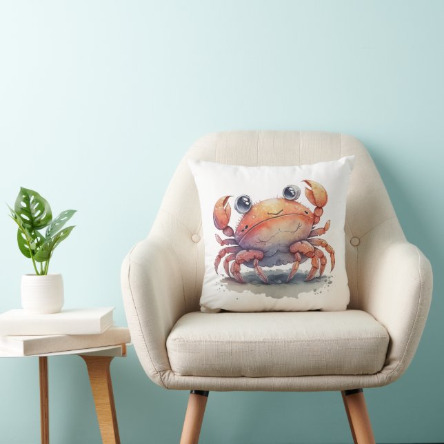 Cute Crab Sierkussen (Stoel)