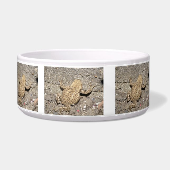 Cute Crawling Toad Bowl Voerbakje (Links)