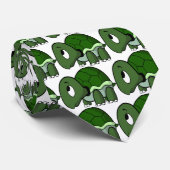 Cute Crawling Turtle Stropdas (Opgerold)
