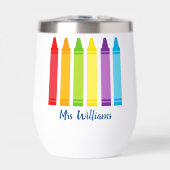 Cute Crayon Enseignant de l'école primaire personn (Avant)