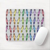 Cute Crayon Pals Mousepad Muismat (Met muis)