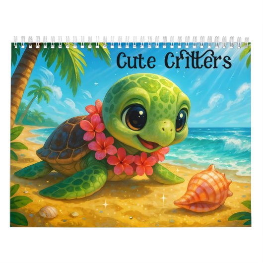 Cute Critters Calendar Kalender (Hoes)