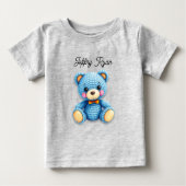 Cute Crochet Bear Personalized (Voorkant)