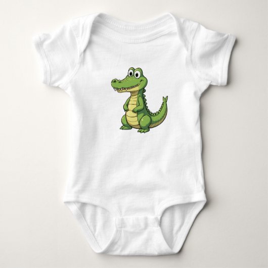 Cute Crocodile Romper (Voorkant)