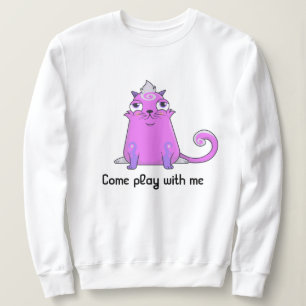Cute cryptokitty Bella wil spelen Trui