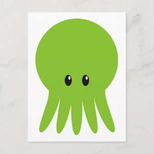 Cute Cthulhu Briefkaart