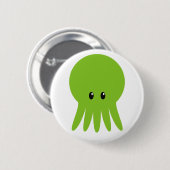Cute Cthulhu Ronde Button 5,7 Cm (Voorkant /achterkant)