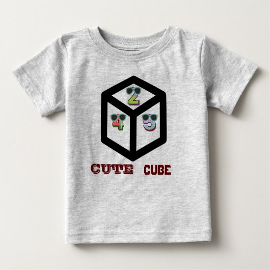 Cute Cube T-Shirt (Voorkant)
