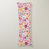 Cute cup cake en theepot lichaamskussen (Voorkant Verticaal)